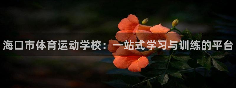 尊龙官方正版app娱乐下载：海口市体育运动学校：一站式学习与