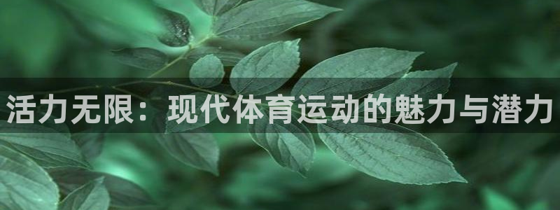 尊龙官网下载平台是正规平台吗知乎：活力无限：现代体育