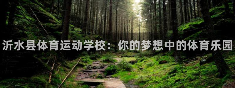 尊龙官网下载平台注册：沂水县体育运动学校：你的梦想中